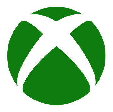 A white X shape on a green ball
