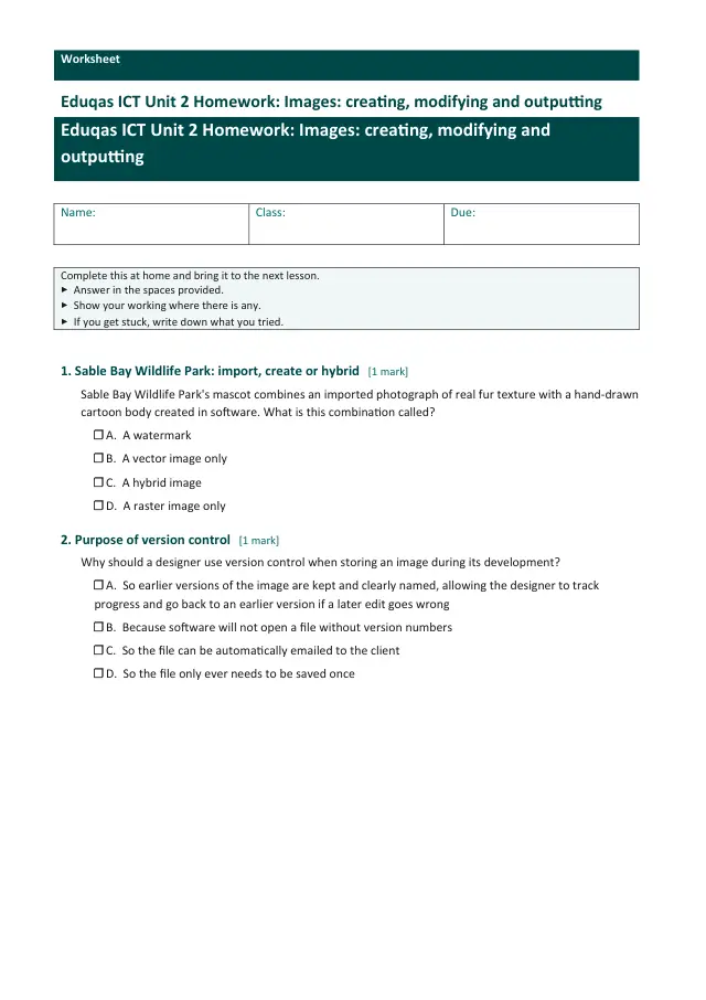 Page 1 of the Images - creating, modifying and outputting preview