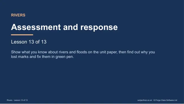 Page 1 of the Assessment and response preview